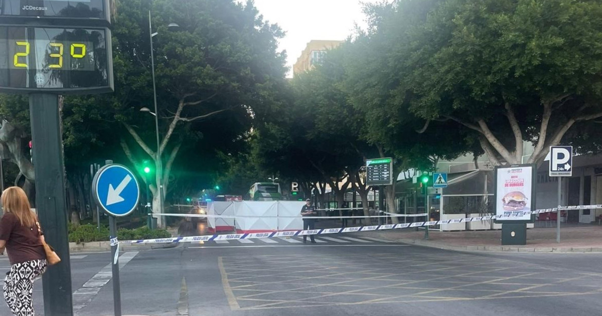Tragedia en Almería: una mujer muere atropellada por un autobús
