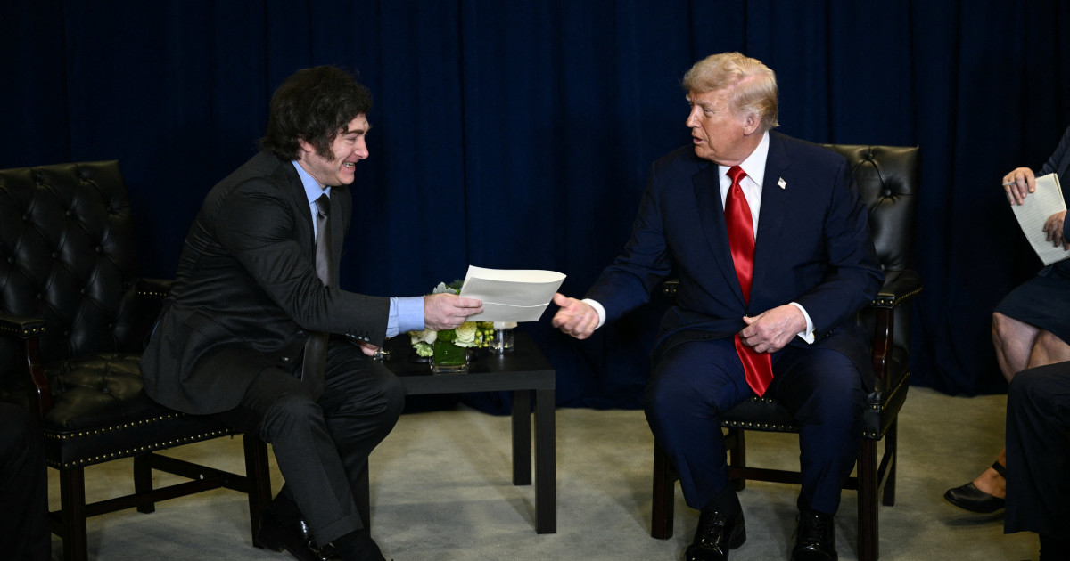 Trump recibe a Milei en la Casa Blanca el día después de firmar el ...