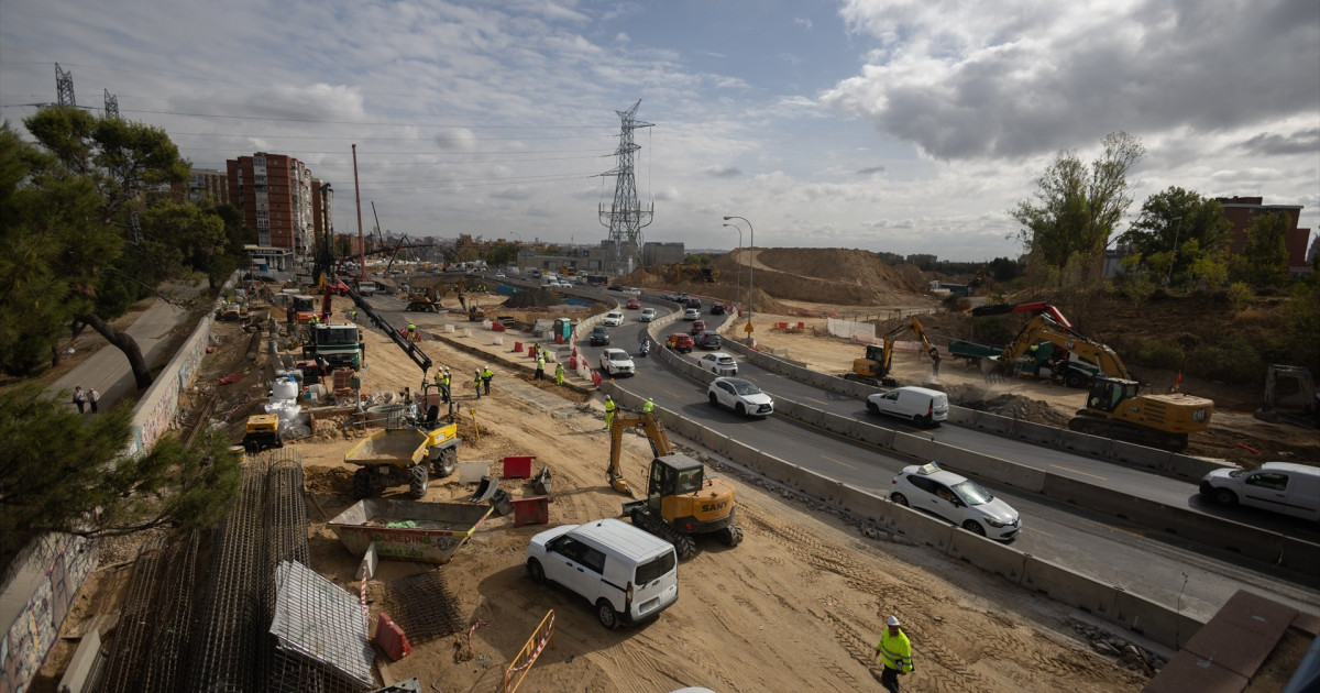 Desvío de tráfico en la A-5 desde el lunes por el adelanto de las obras ...