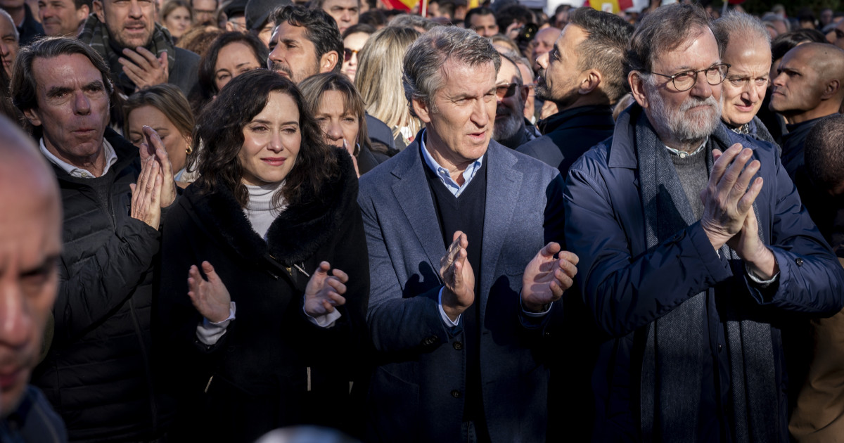 Tellado ofrece una rueda de prensa tras la multitudinaria protesta del ...