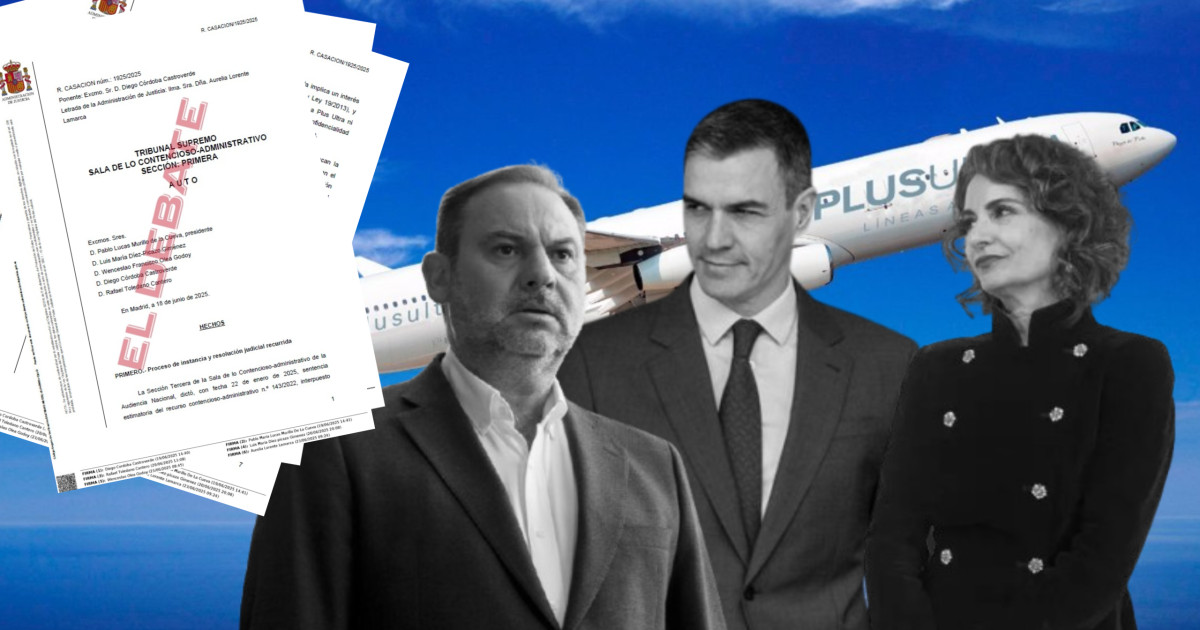 El Gobierno maniobra ante el Supremo para ocultar a El Debate el expediente  &iacute;ntegro del rescate a Plus Ultra investigado por la Polic&iacute;a