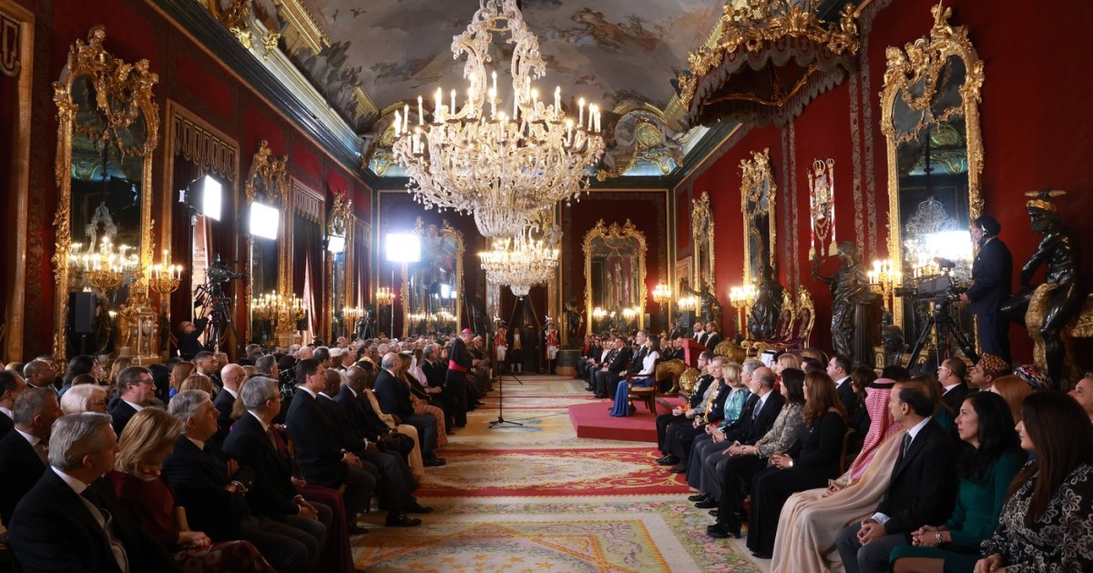 Casa Real: Los Reyes reúnen en el Palacio Real a los representantes de ...