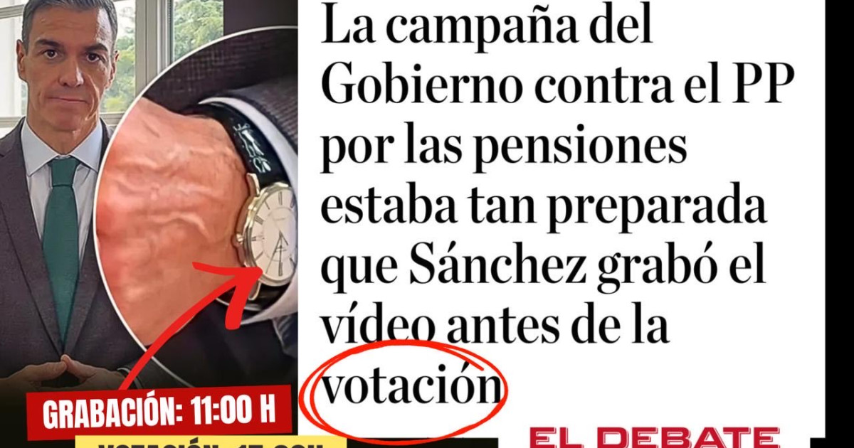 El PP acusa a Sánchez de «insultar a los pensionistas» tras revelar El ...