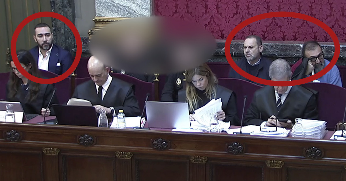 Los gestos de Ábalos, Koldo y Aldama en el Tribunal Supremo durante la ...