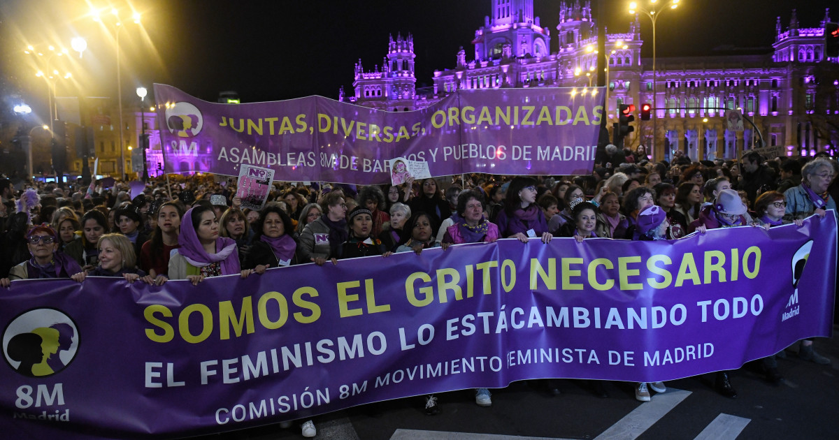 Madrid sale a la calle a manifestarse por el Día Internacional de la ...