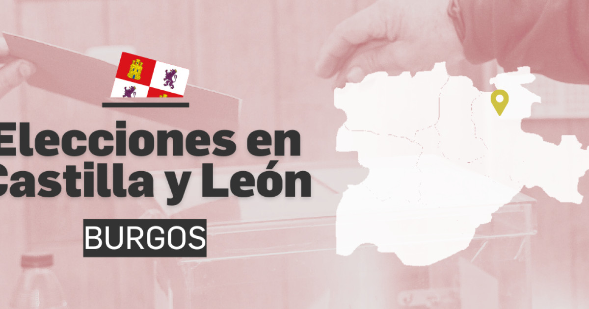 Elecciones autonómicas en Castilla y León 2026: resultados en Burgos ciudad