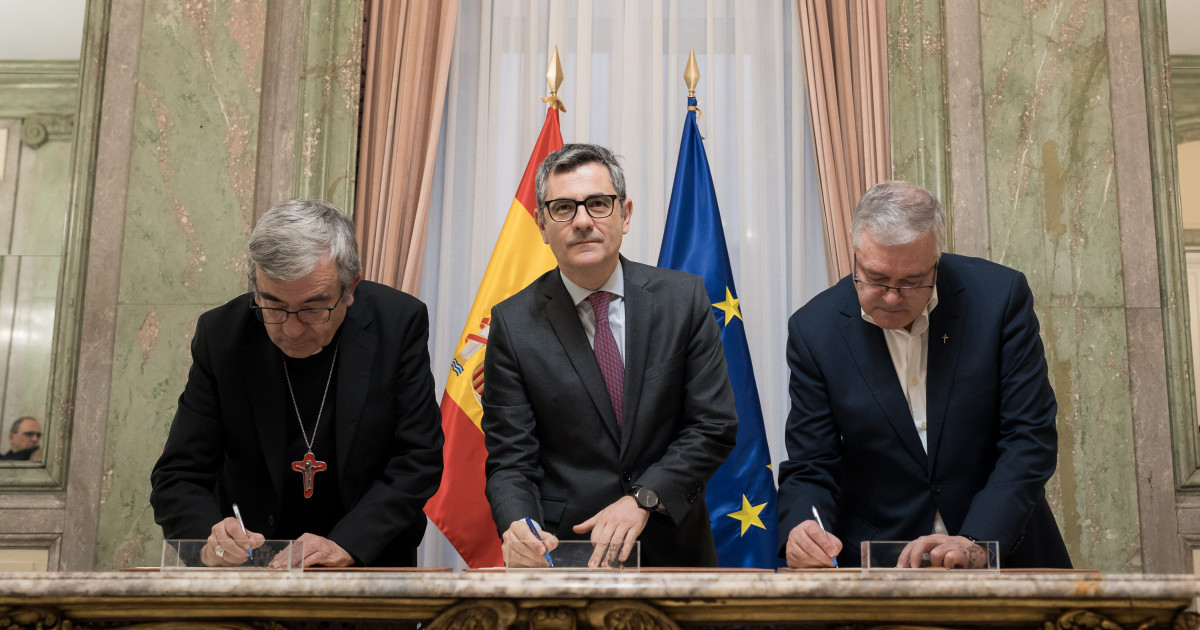 Iglesia y Gobierno firman el protocolo para reparar a las víctimas de ...