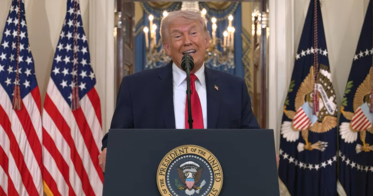 Donald Trump ofrece una rueda de prensa sobre la guerra de Irán, en directo