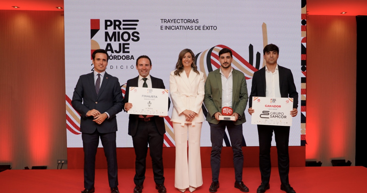 La entrega de los premios AJE Córdoba 2026, en imágenes