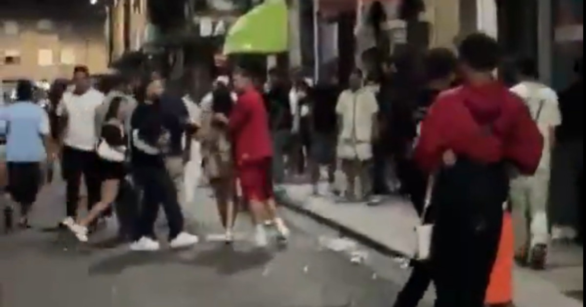 Tres heridos, dos de ellos por arma blanca, en una pelea multitudinaria ...