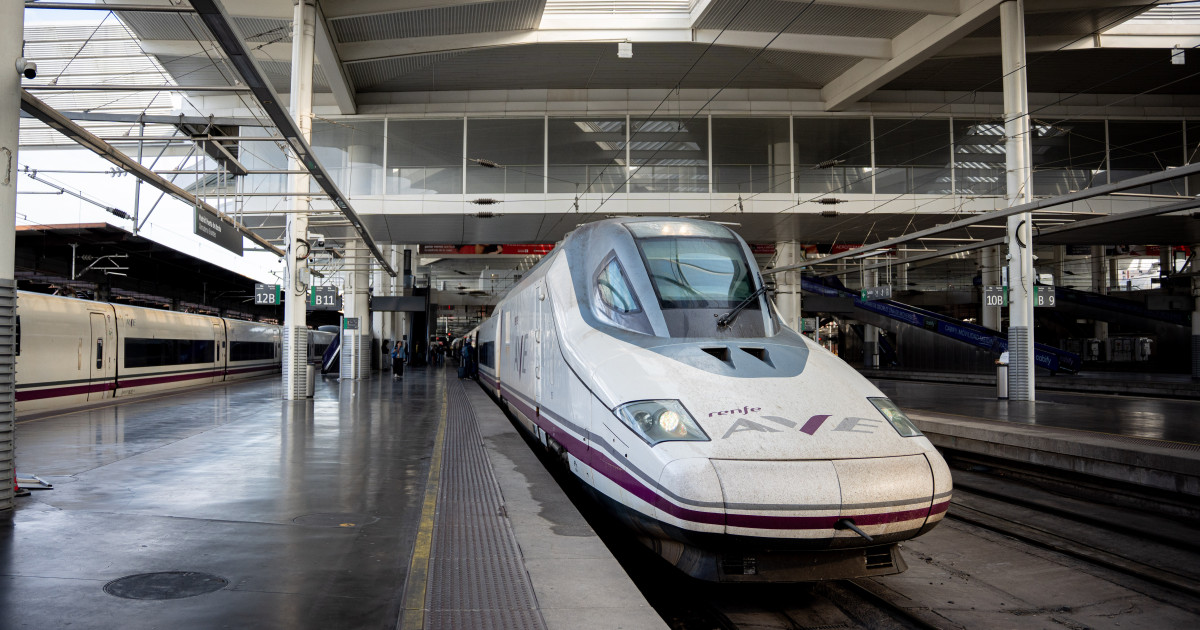 Trenes de alta velocidad sin cinturones de seguridad