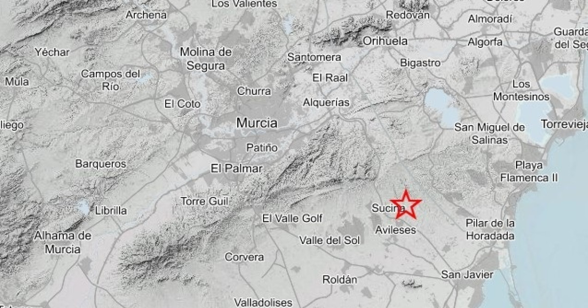 Un terremoto de magnitud 3,5 se deja notar en gran parte de la Región ...