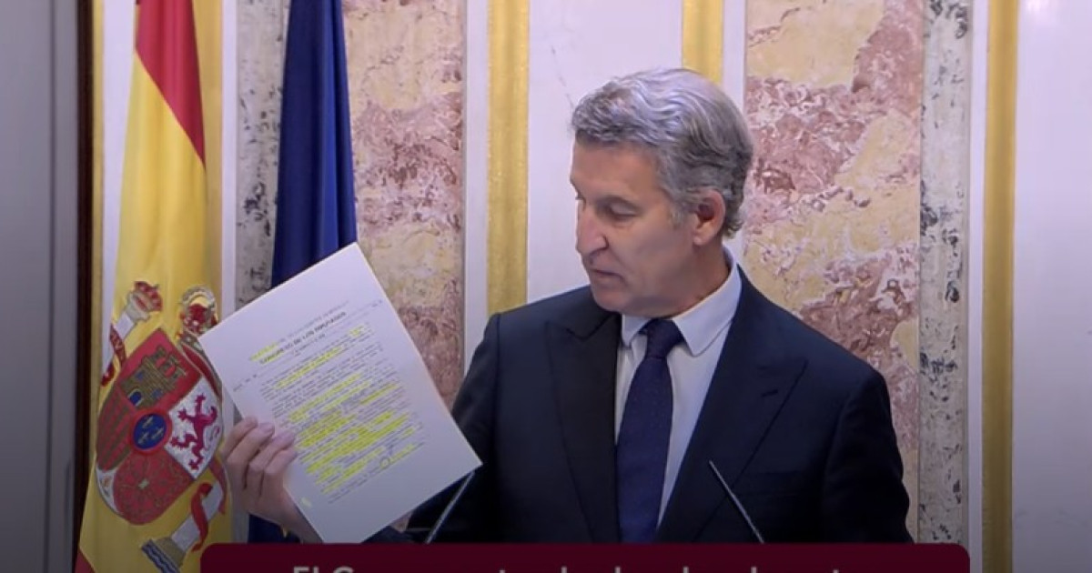 El líder del PP reclama a Sánchez que convoque elecciones y advierte de ...