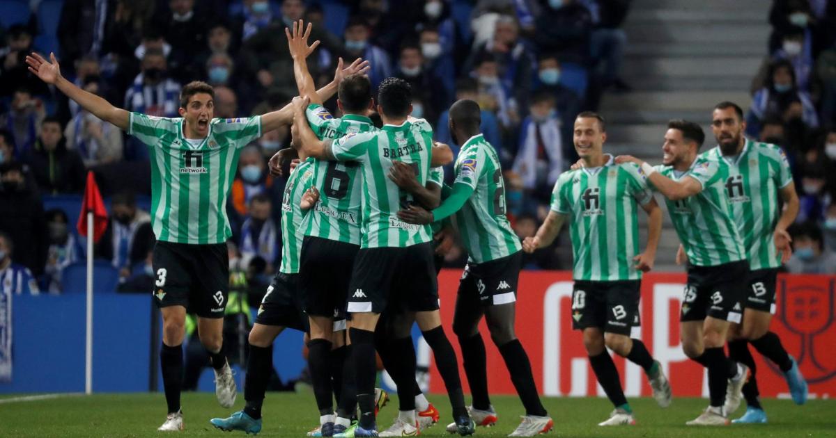 El Betis se mete en semifinales tras endosar una goleada a la Real Sociedad